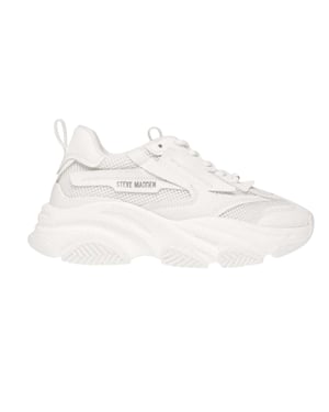 Steve Madden Possession-E sneakers met dikke plateauzool voor dames (Wit)