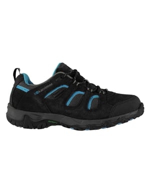 Karrimor Kinderen / kinderen Mount laag uitgesneden waterdichte wandelschoenen (ZWART/BLAUW)