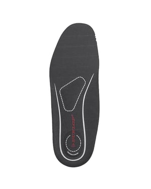 Dunlop Volwassenen Unisex Premium Insoles (Zwart)