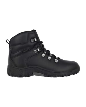 Gelert Kinderen/Kinderen Leren Wandelschoenen (Zwart)