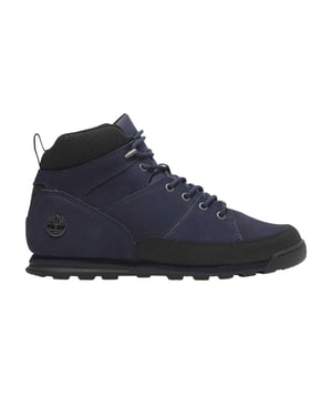 Timberland Heren Euro Rock Leren Halfhoge Laarzen (Marine)