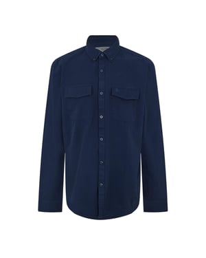 Original Penguin Heren Normaal Overhemd (Yale Blauw)