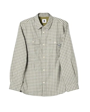 Pretty Green Heren Eastbrook Overhemd (Groen)