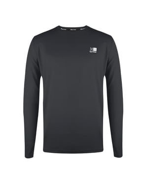 Karrimor Heren-T-shirt met lange mouwen en reflecterende details (Houtskool)