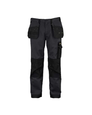 Dunlop Herenwerkbroek (Houtskool/zwart)