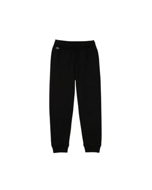 Lacoste Joggingbroek met geborduurd logo voor kinderen/kids (Zwart)