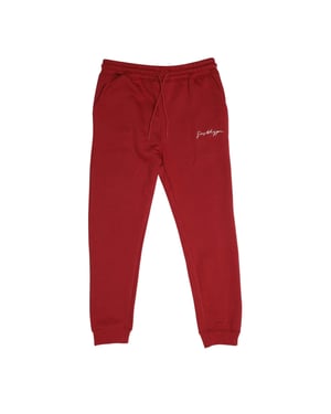 Hype Joggers met scriptlogo voor kinderen (Roest)