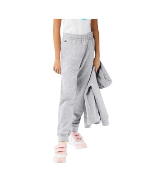 Lacoste Joggingbroek met geborduurd logo voor kinderen/kids (Grijs)
