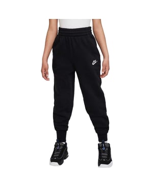 Nike Meisjes Joggingbroek Katoenmix (Zwart/Wit)