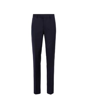 Boss Heren Lone Normale Formele Broek (Marine)