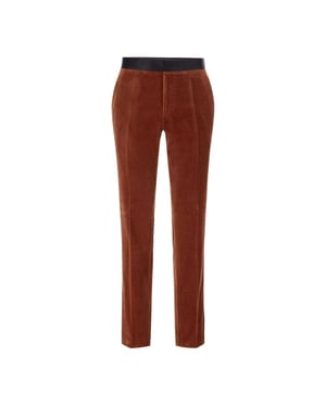Boss Heren H-Genius Katoenen Broek (Bruin)