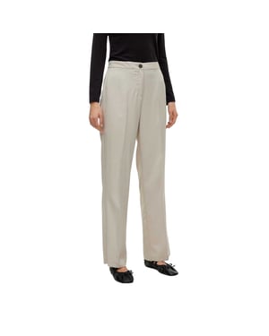 Vero Moda Dames/Dames Vmrita Reguliere Broek (Zilver)