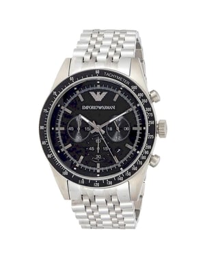 Emporio Armani Herenhorloge Kwarts Zilver