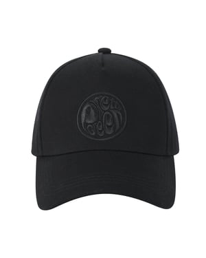 Pretty Green Geborduurde Embleem Baseball Cap (Zwart)