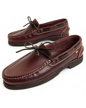Purapiel Mocassin Pullnauk2 Bordeaux