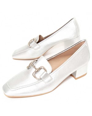 Montevita Luxe Mokassin Zilver