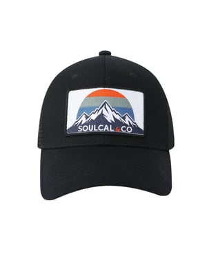 SoulCal Mountain Baseballpet (Zwart)