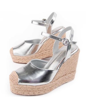 Montevita Wedge Sparto Balenci Silver