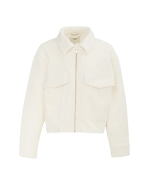 Firetrap Dames/Dames Teddy Fleece Gewatteerde Jas (Crème)