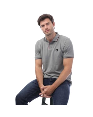 Weekend Offender Heren Spello Polo Shirt (Grijs)