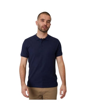 Threadbare Heren Malbork Poloshirt met Korte Mouwen (Marineblauw)