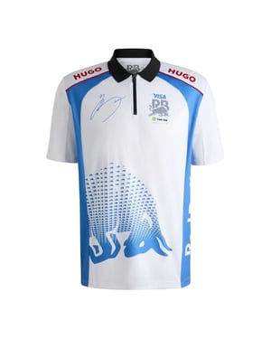 Hugo Boss Heren Red Bull Poloshirt (Wit)