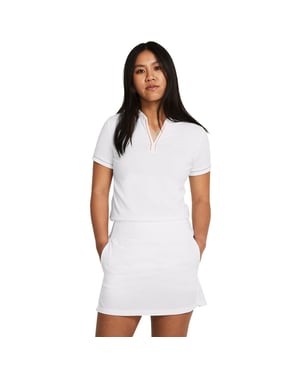 Under Armour Playoff 3.0-poloshirt voor dames (Wit)