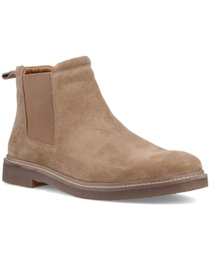 Hush Puppies Gareth Chelsea Leren Herenschoenen Taupe