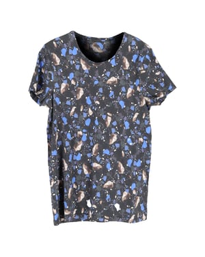Acne Studios T-shirt met terrazzoprint in veelkleurig katoen