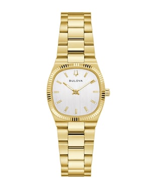 Bulova Super Seville Mini Dames Horloge Goudkleurig 97L189
