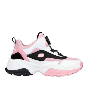 Skechers Kozmiks1-sportschoenen voor kinderen (Roze/Zwart)