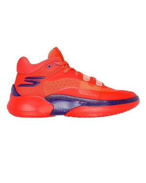 Skechers Resagrip Speckle basketbalschoenen voor heren (Oranje)