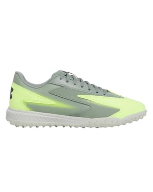 Under Armour Astro Turf-sportschoenen voor kinderen met schaduwprint (Groen)