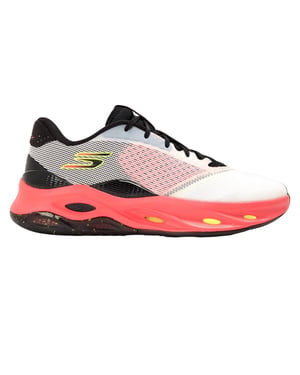 Skechers Stabiele hoge sneakers voor kinderen (Wit/oranje)
