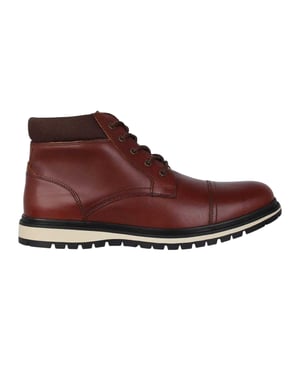 Firetrap Heren Aubin Leren Laarzen (Kameel)