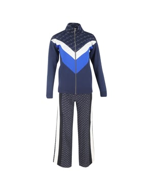 Stella McCartney Monogram trainingspak van marineblauw katoen