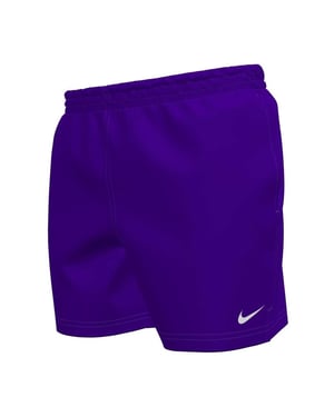 Nike Heren geborduurd logo zwembroek Regular (Hof Paars)