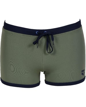 Arena Heren Fundamentals Zwemshorts (Legergroen/Navy)