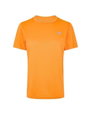 New Balance Dames/Dames Crew Hals Regular Athletic Top (Oranje)