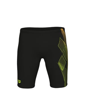Arena Zwemshort voor heren met grafische print (Zwart)