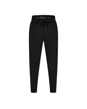 Calvin Klein Heren Patch Tracksuit Broek (Zwart)