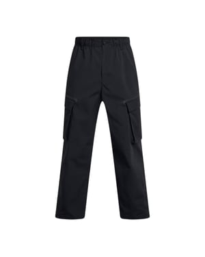 Under Armour Heren-joggingbroek in losse pasvorm met cargo-stijl (Zwart)