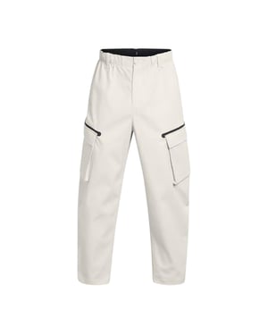 Under Armour Heren-joggingbroek in losse pasvorm met cargo-stijl (Wit)