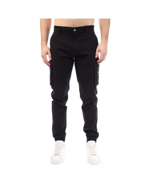 Duck and Cover Heren Chemmer Regular joggingbroek (Zwart)