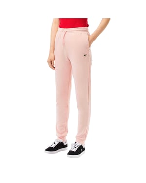 Lacoste Dames/Dames Fleece Sweatbroek (Roze)