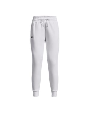 Under Armour Rival taps toelopende joggingbroek voor dames (Wit)