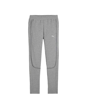 Puma Jongens TeamFINAL Casuals gebreide joggingbroeken (Grijs)
