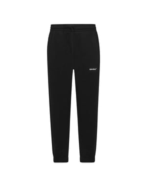 Off-White Kinder/Kinder Katoenen Pijl Joggers (Zwart)