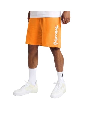 Money Heren Katoenen Sweat Shorts (Geel)