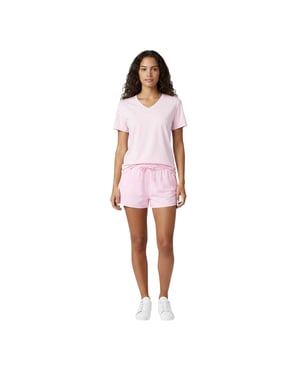USA Pro Dames/Dames 2 in 1 Hardloopshort (Roze)